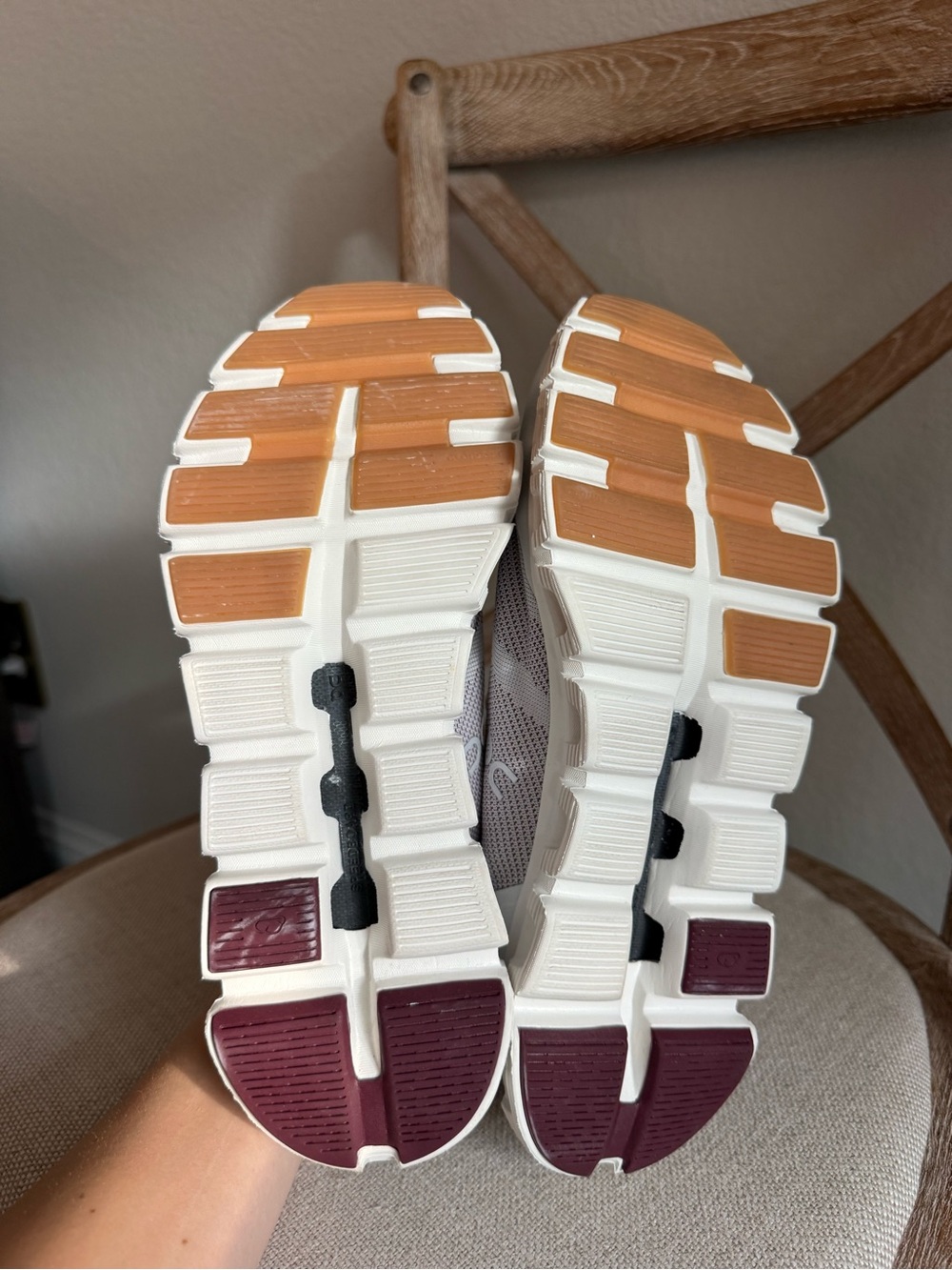 On Cloud 6 Versa Sneakers ice maroon - Picture 6 of 8
